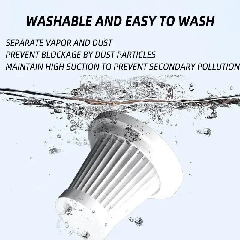 Portable Wireless Car Vacuum Cleaner – 120W High Power Cordless Vacuum for Home & Auto Cleaning
