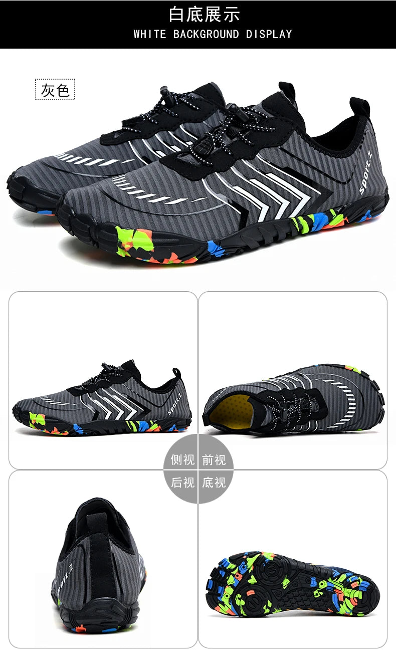 Unisex Quick-Dry Water Shoes – Lightweight Aqua Sneakers for Beach, Swimming, Surfing & Water Sports
