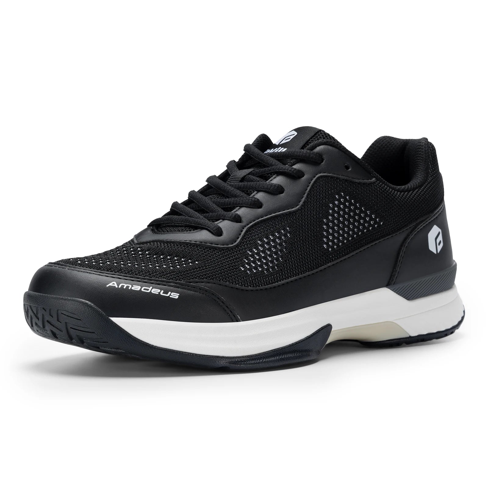 Sports Shoe for Men's Tennis Shoes Professional Training Sneakers Anti-Slip Sweat Absorbent Swollen Feet Arch Support