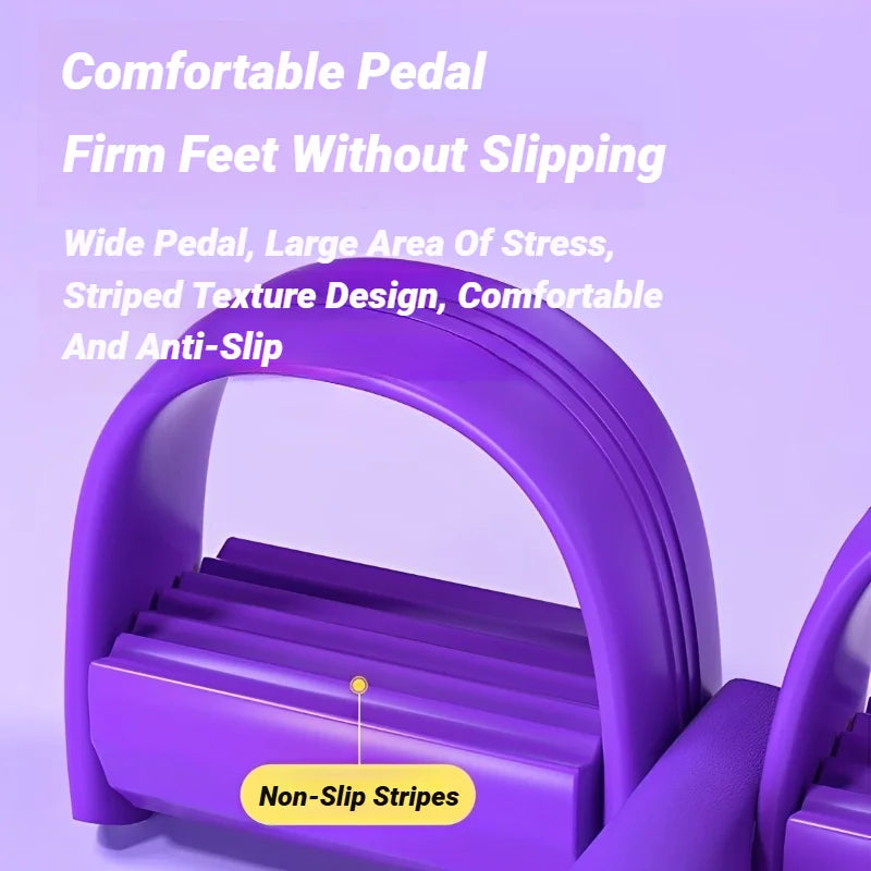 Vier-buisspanner Multifunctionele huishoudelijke fitness Yoga buikspierversterkende elastische band spankoord Sit-up hulpmiddel