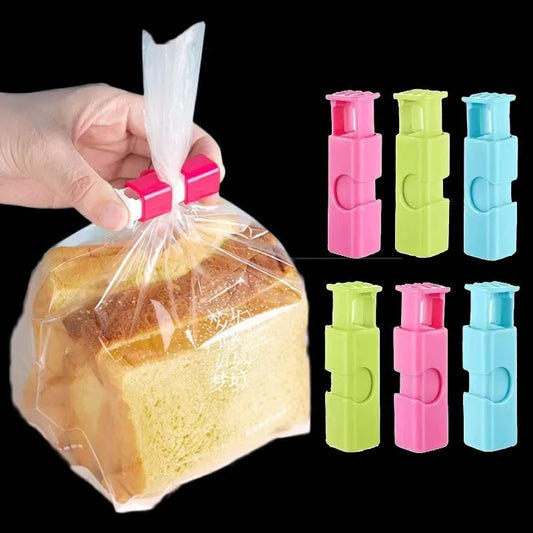 3/6/9 stuks Multifunctionele sluitclip Snack sluitclip Plastic zak Broodversheidsclip ABS-veer