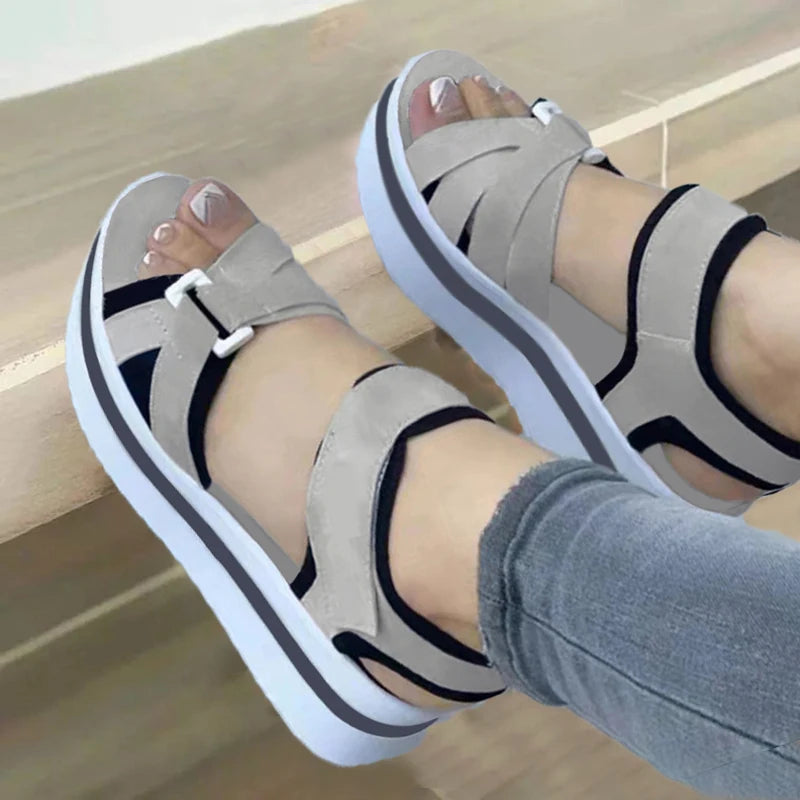 Summer Shoes Women Sandals Party Women's Sandals Outdoor Women Shoe Wedge Sandals Woman Retro Footwear Sandal Women Female