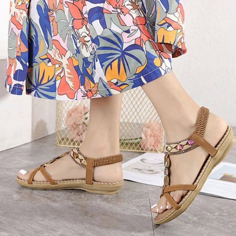 Sandals Shoes Women Summer Fashion Casual Ladies Shoes Party Women's Sandals Beach Flat Sandal Women Footwear Female