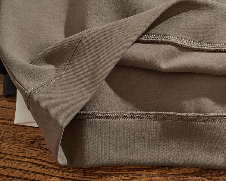 Herfst Nieuwe Amerikaanse Retro Tweekleurige Stiksels Hoodies Heren Gewassen O-hals Trui Gebreide Raglanmouwen Casual Sweatshirts