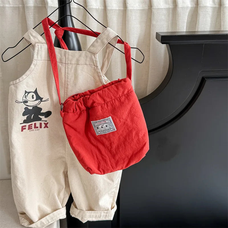 2025 Lente Nieuwe Kinderen Losse Overalls Katoen Baby Meisjes Jongens Cartoon Print Wijde Pijpen Broek Jongens Band Broek Kinderen Casual Broek 4-6Y Unisex