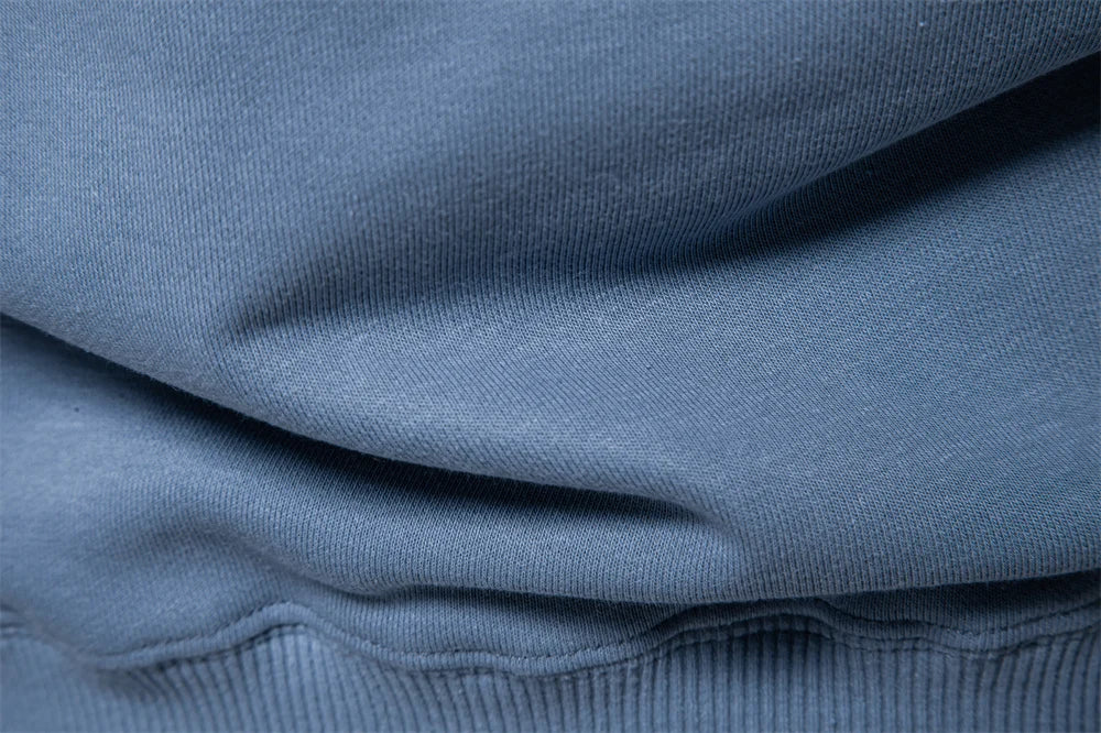 Men's Cotton-Blend Crew Neck Solid Colour Sweatshirts Pullover Casual Sport Sweatshirt for Men