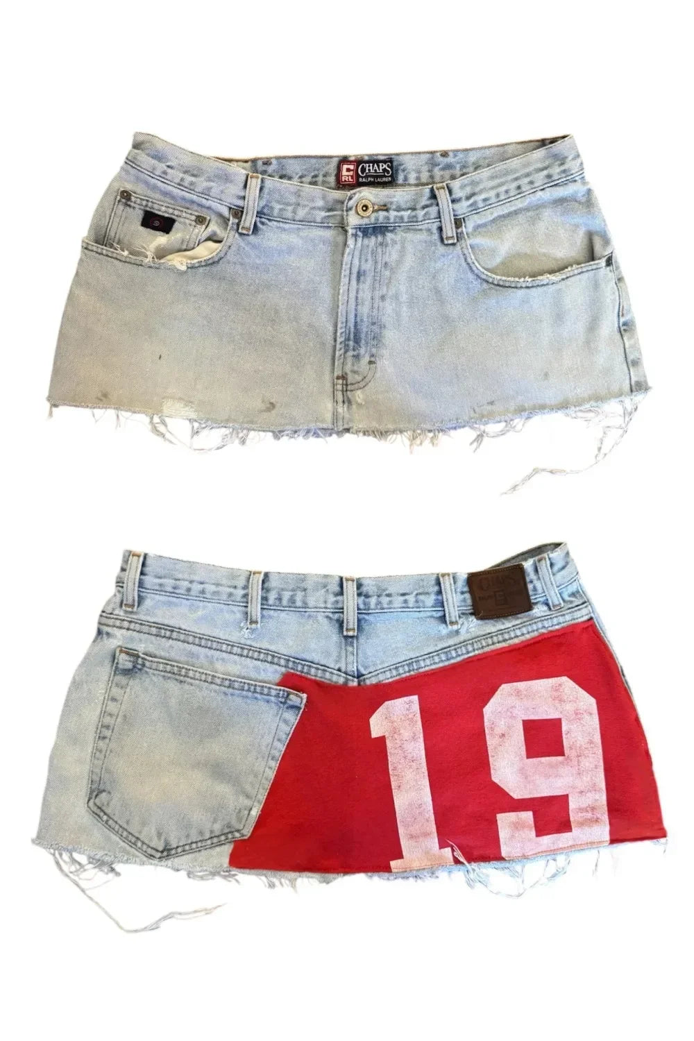 High-Waisted Y2K Mini Skirt for Women Denim Short Skirt with Applique Print Gothic Street Hip-Hop Harajuku Vintage Sexy Loose Casual Skirt