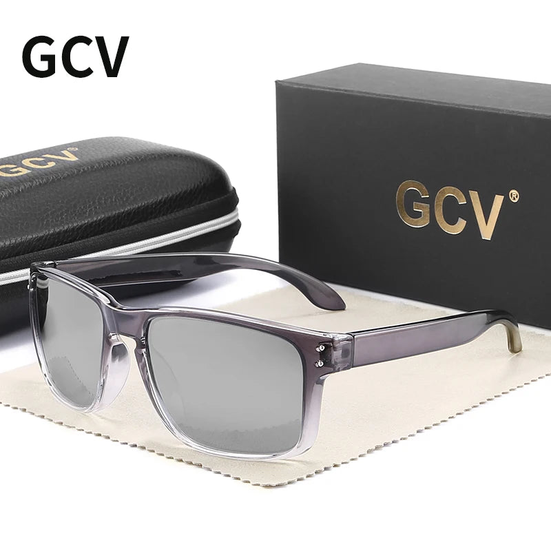 Fashion Wrap Frame Sunglasses UV400 Polarized Unisex Classic Pattern Decorative Goggles for Men And Women