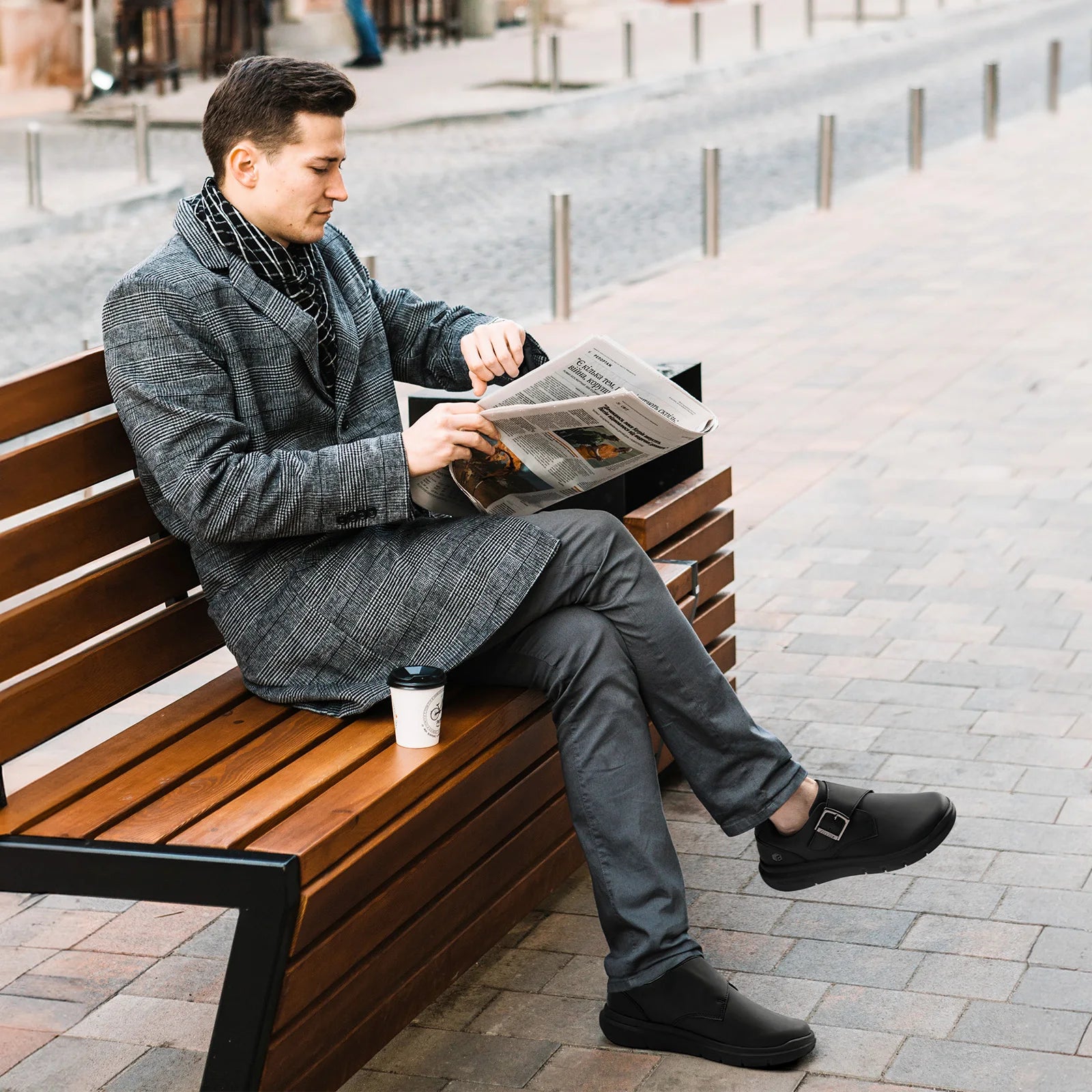 Men's Leather Shoes Wide Shoes for Swollen Feet Men's Diabetic Walking Shoes for Outdoor Business Walking Shoe