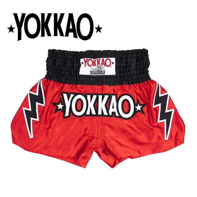YOKKAO Limited Edition Boxing Shorts – Professional Muay Thai & MMA Fight Shorts for Men & Women Training & Combat Sports