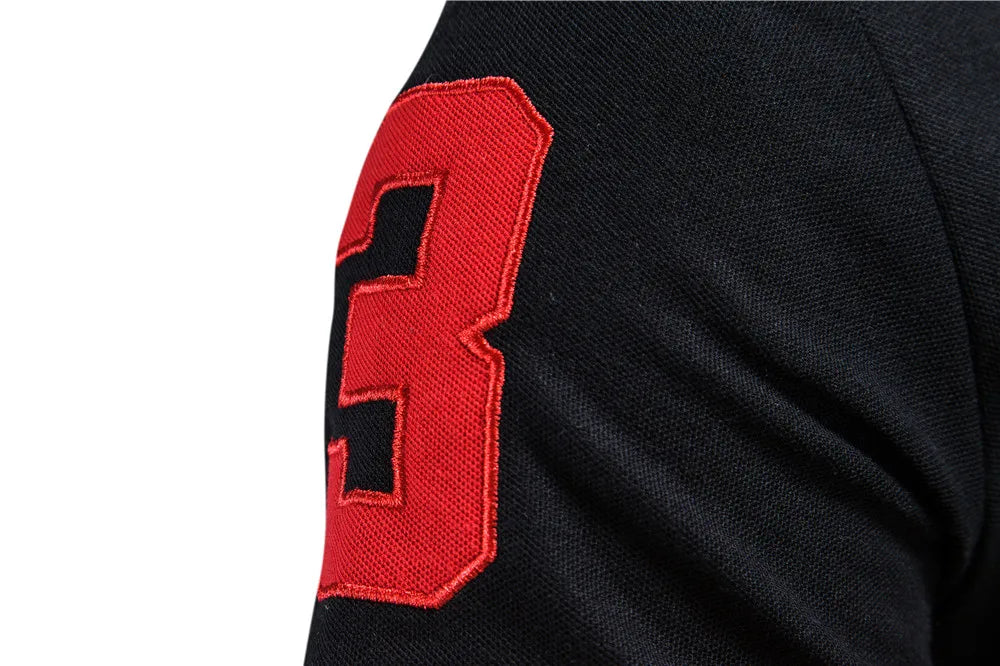 Embroidery 35% Cotton Polo Shirts for Men Casual Solid Colour Slim Fit Men's Polos New Summer Fashion Brand Men Clothing