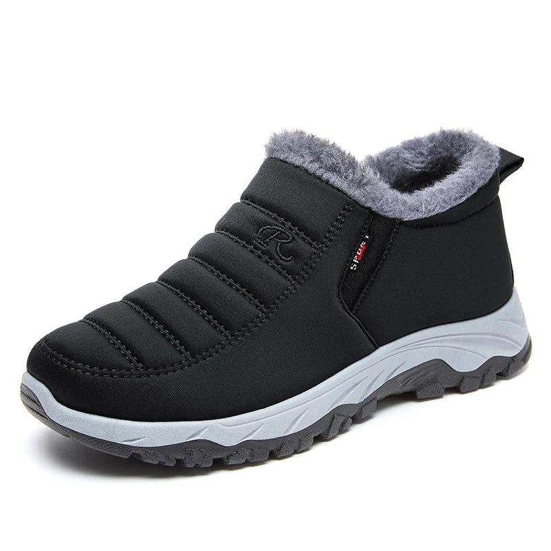 Women Boots Snow Platform Plush Women Shoes Slip On Boots For Unisex Shoes Fashion Ankle Boots Casual Punk Botas Mujer Winter