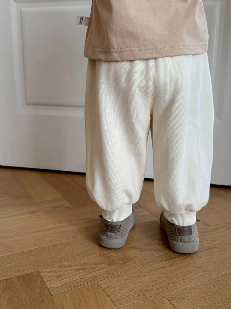 New Autumn Boys Girls Dog Baseball Uniform Cartoon Embroidered Pattern Kids Coat Fashion Children Clothes Pants 9M-5T Unisex