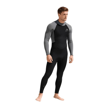 Men’s 3MM Neoprene Wetsuit – Full Body Diving & Surfing Suit for Swimming, Cold Water Sports & Thermal Protection