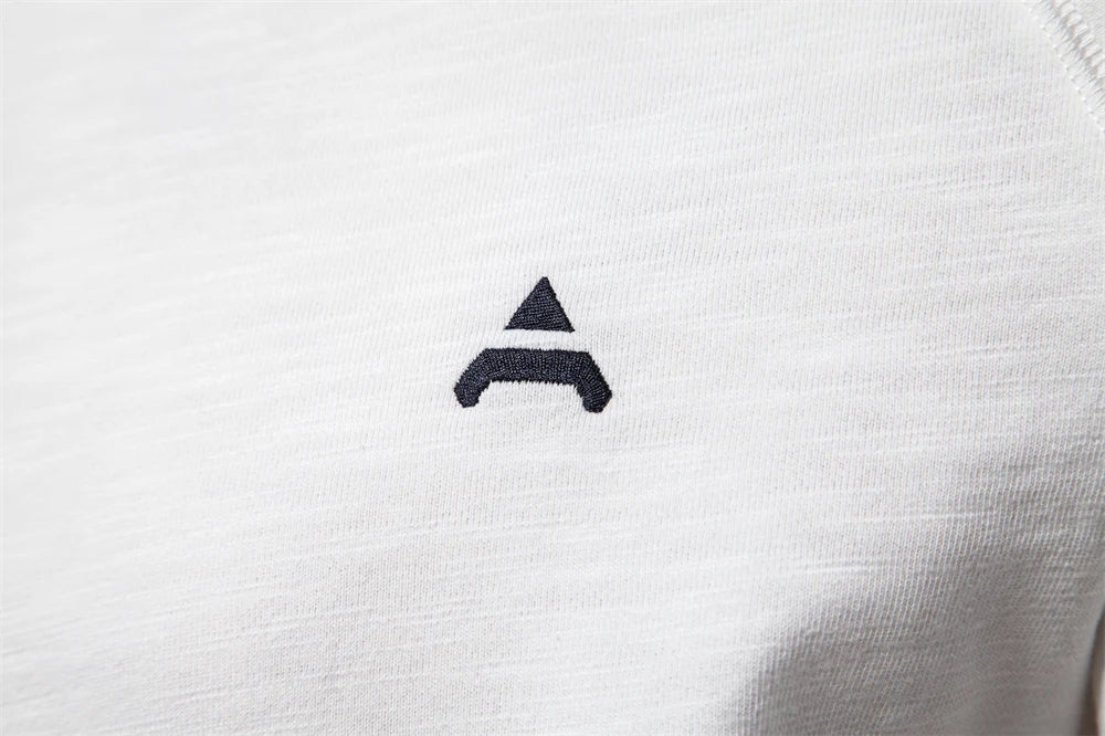 2024 New Spring Cotton Blend Sweatshirt for Men Casual Sport Design Round Neck Pullover Men