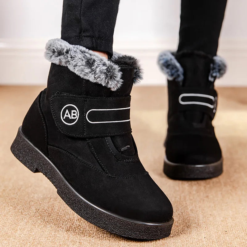 Women's Boots Snow Plus Size Shoes Woman Platform Woman Shoes Lightweight Mid High Boots Fashion Boots For Women Botas Mujer