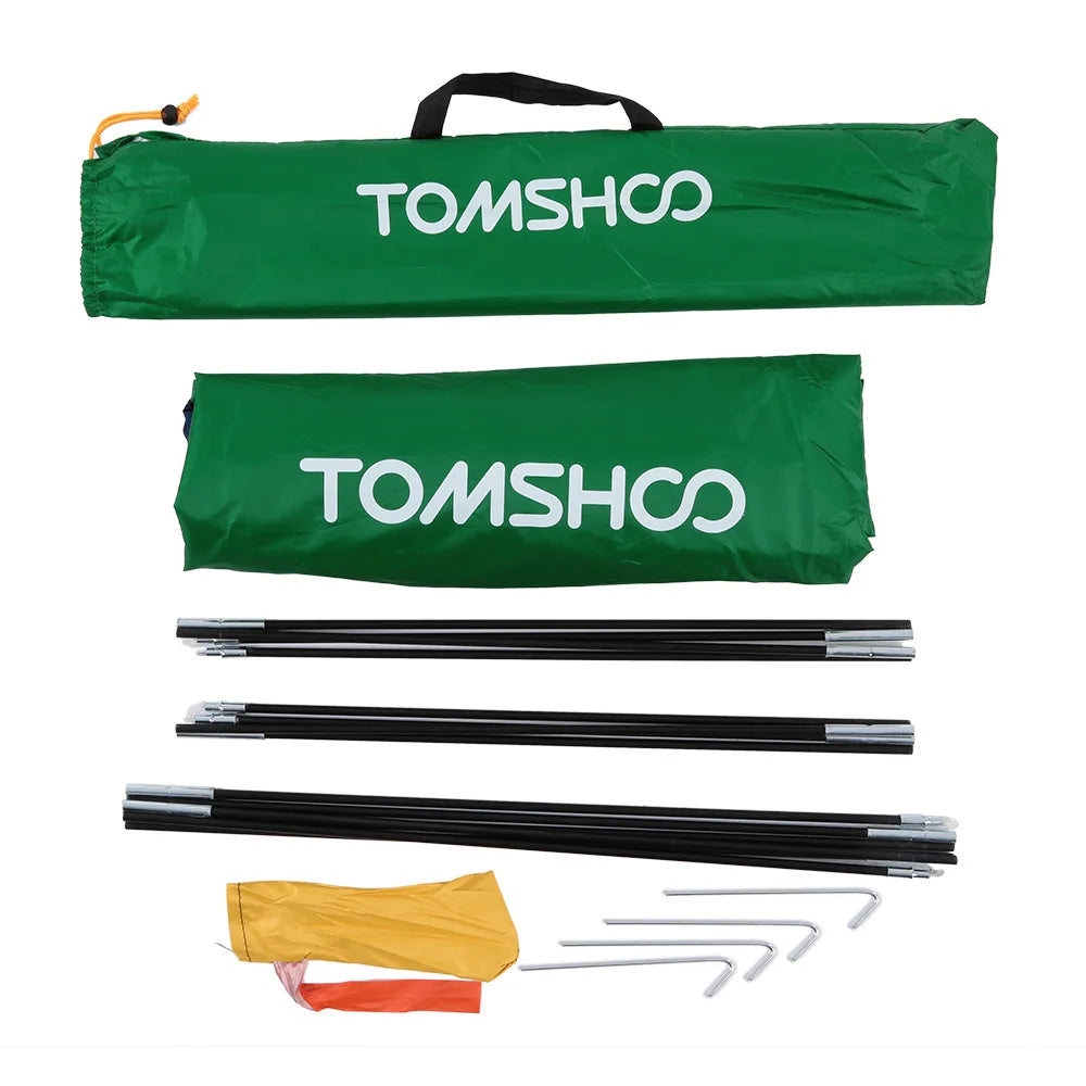 2 Persons Outdoor Beach Tents Shelters Shade UV Protection Ultralight Tent for Fishing Picnic Park Summer Awning Shade Shelter