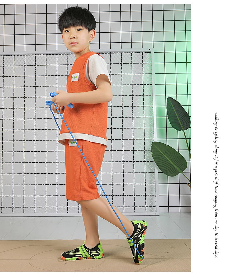 Kinderen op blote voeten waterschoenen voor kinderen Ademende, snel drogende sportschoenen Ideaal voor het strand Antislip voor brede voeten