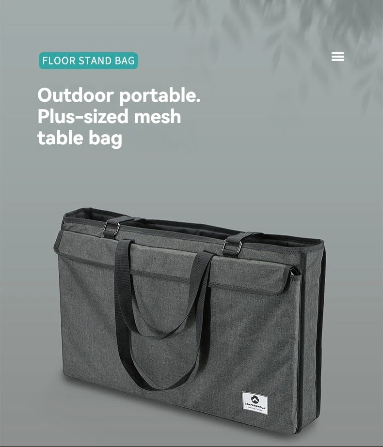Portable Folding Net Table Storage Bag Multifunctional Camping Outdoor Picnic BBQ Foldable Desk Tablecloth Tote Bag