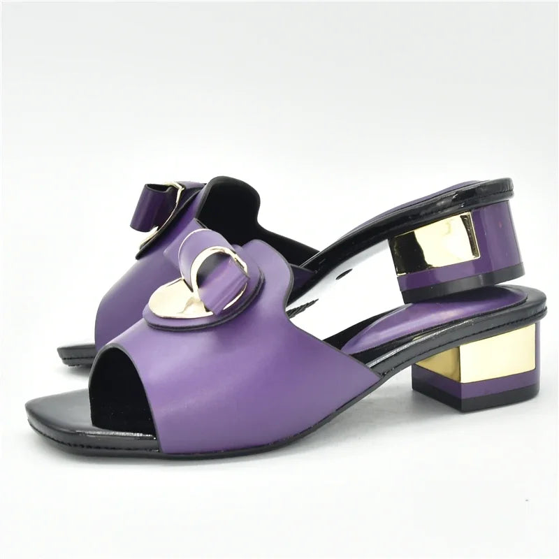 High Quality African Wedding Shoes Summer Slipper for Wedding 2025 Sexy Platform Pumps Rhinestone Fashion Women Wedding Shoes