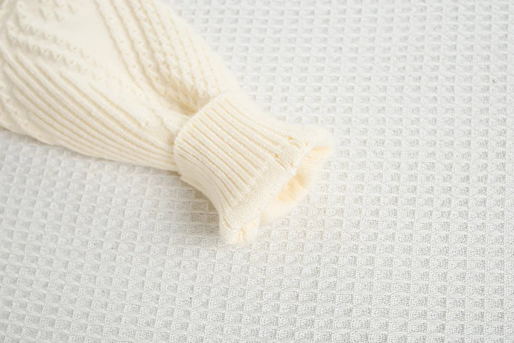 New Autumn Kids Knitted Cardigan Candy Colour Bow Girls Knitted Sweater Korean Loose Children Tops 9M-5T Girls