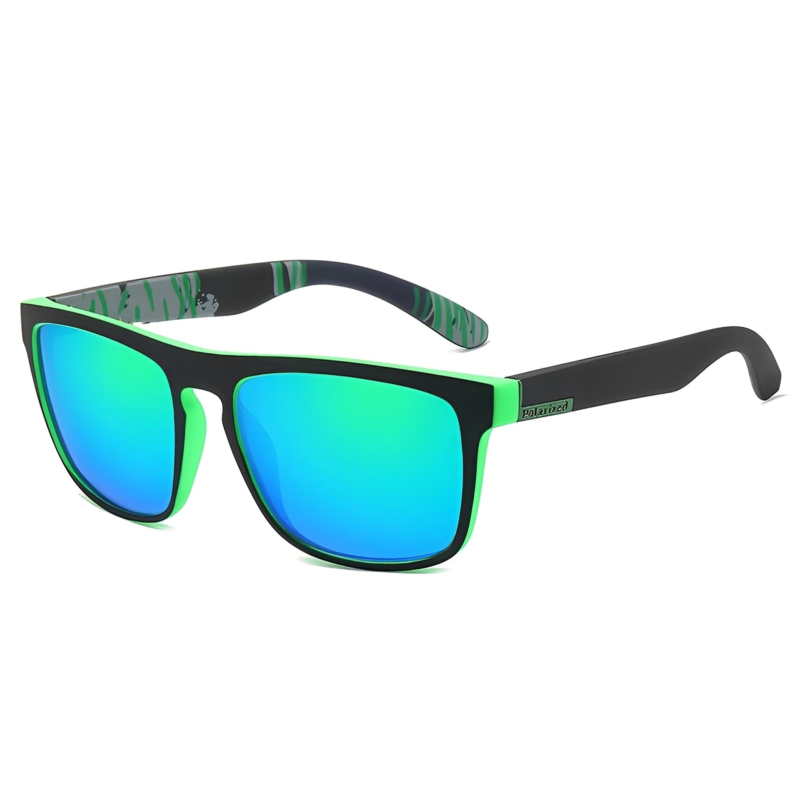 Vintage Square Polarized Sunglasses – UV400 Designer Driving & Fishing Sunglasses for Men & Women