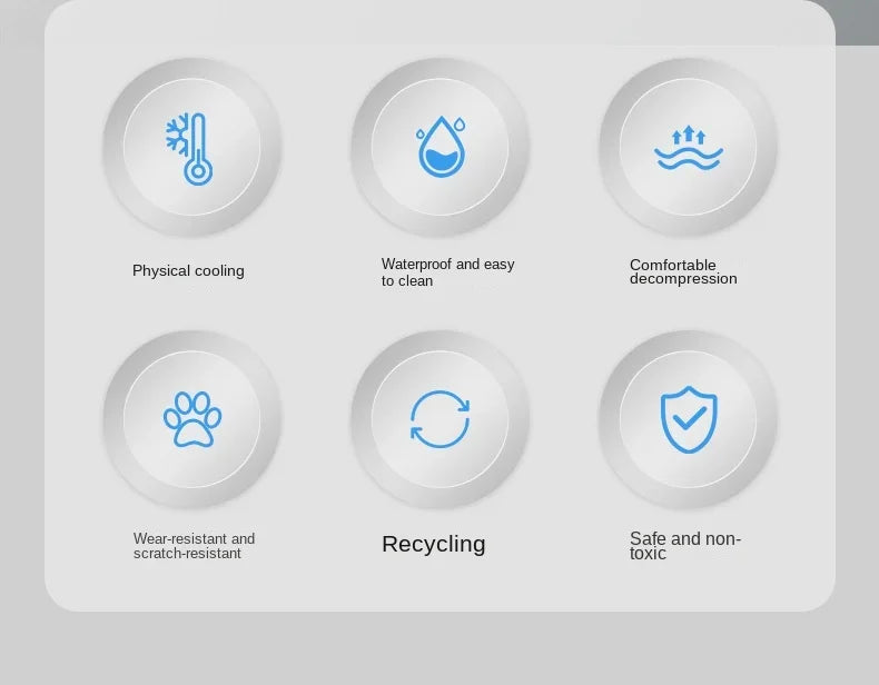 Dog Cooling Mat Summer Pet Cold Bed Extra Large For Small Big Dogs Pet Accessories Cat Durable Blanket Sofa Cat Ice Pad Blanket