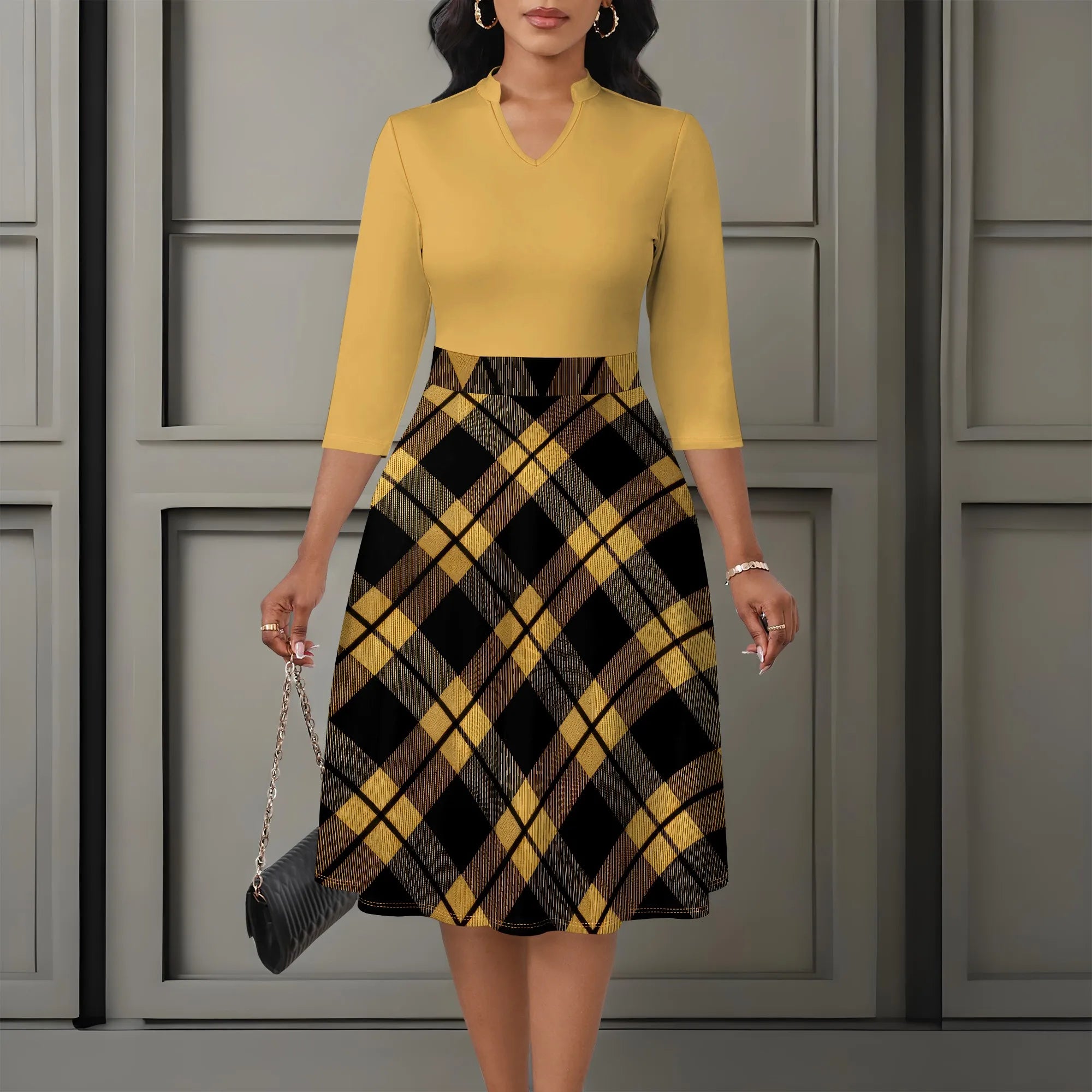 Women's Floral Off Shoulder Maxi Dress 3/4 Sleeve Multicolor Blue Slit Party Evening