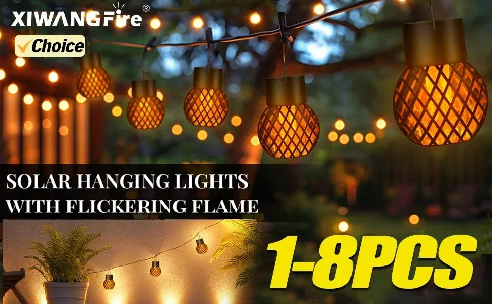 Solar Outdoor Lights Garden Lamp Solar Powered Waterproof Landscape Path Outdoor for Yard Backyard Lawn Patio Decorative