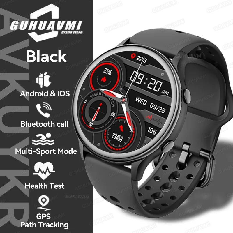 2025 Mini Smart Watch Dames 1,27-inch 360*360 AMOLED HD-scherm IP68 Waterdicht Hartslag Bloedzuurstof Smartwatch - Compatibel met HUAWEI IOS