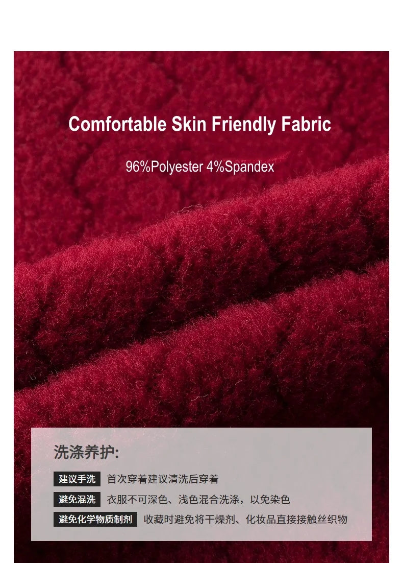 Women's Stand Collar Thermal Polar Fleece Jacket, Integrated Seam Pocket, Silver-Thread Embroidery Short Coats For Ladies