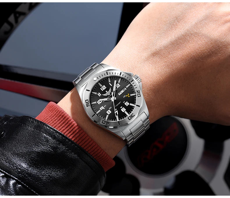 YELANG Watch Men's 44MM Mechanical Wristwatches Luxury Sapphire Glass AR Coated Automatic Watches 10BAR Waterproof Watch For Men