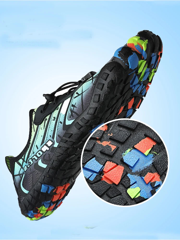 Unisex Quick-Dry Water Shoes – Lightweight Aqua Sneakers for Beach, Swimming, Surfing & Water Sports
