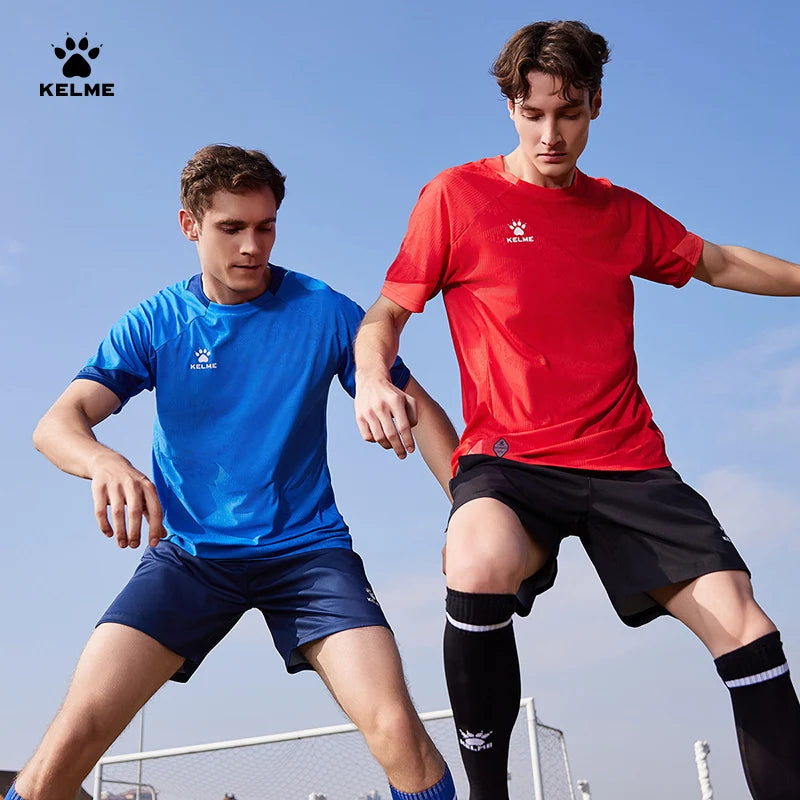 Men's Football Jersey Customized Short Sleeved Shirt For Adult Training Matches Soccer Jersey Top