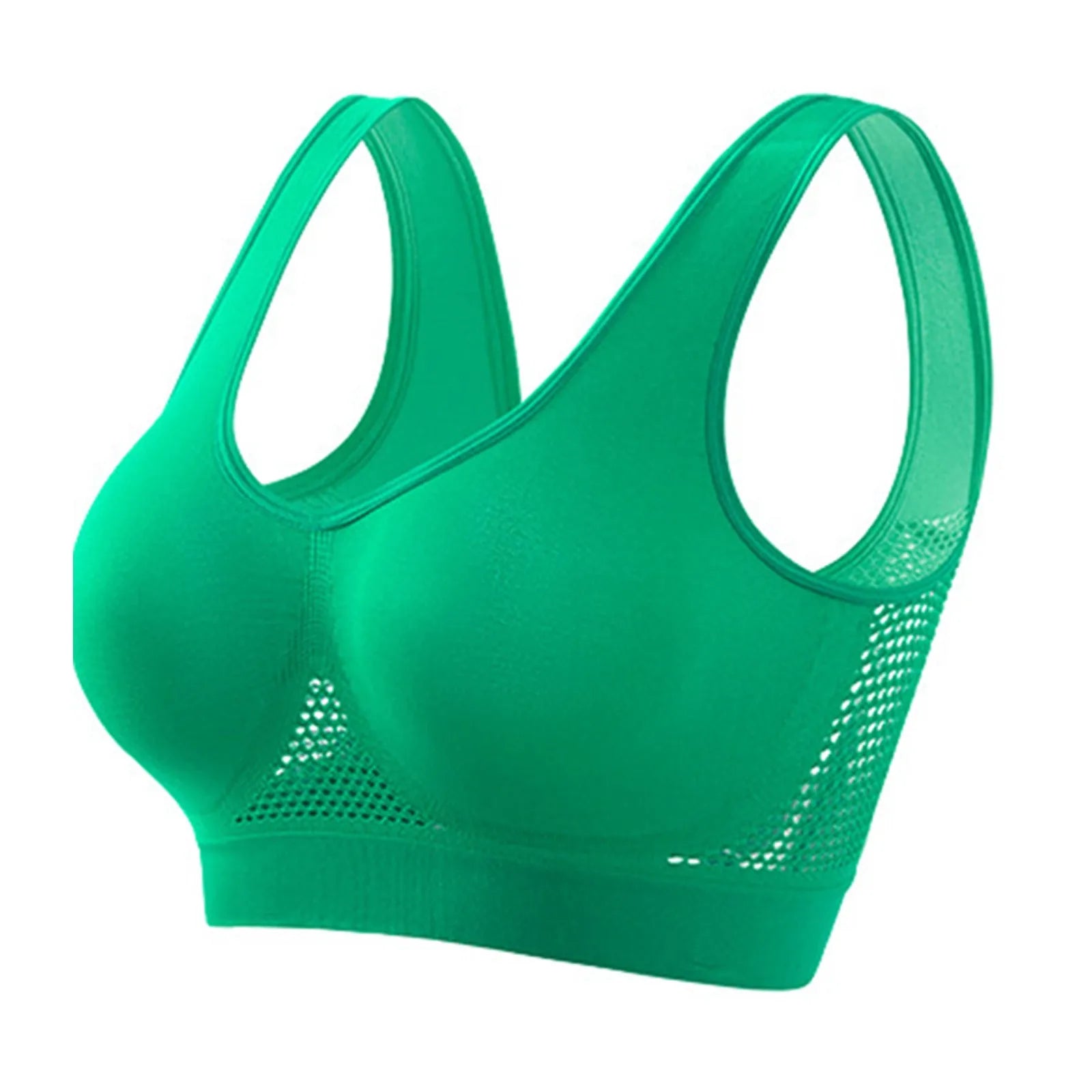 Women’s High Support Sports Bra – Shockproof Beauty Back Yoga & Running Fitness Vest with Soft Anti-Sagging Support