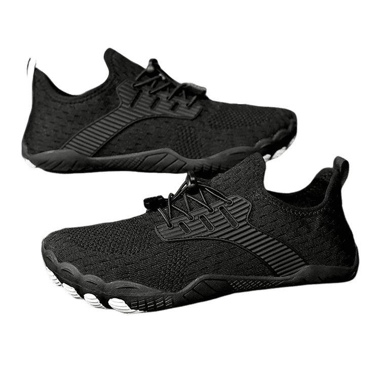 Barefoot Trail Running Shoes – Wide Toe Zero Drop Sports Sneakers for Running, Walking, Hiking & Water Training