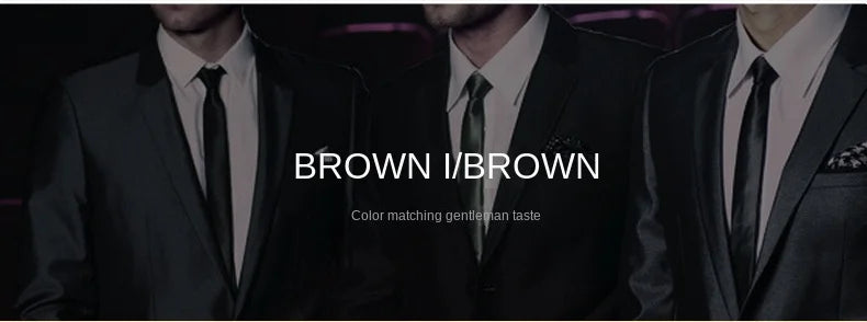 Designer Men's Leather Shoes With Thick Soles Round Toe Glossy Leather Business Dress and Waxed Cowhide Lace-Up British Shoes