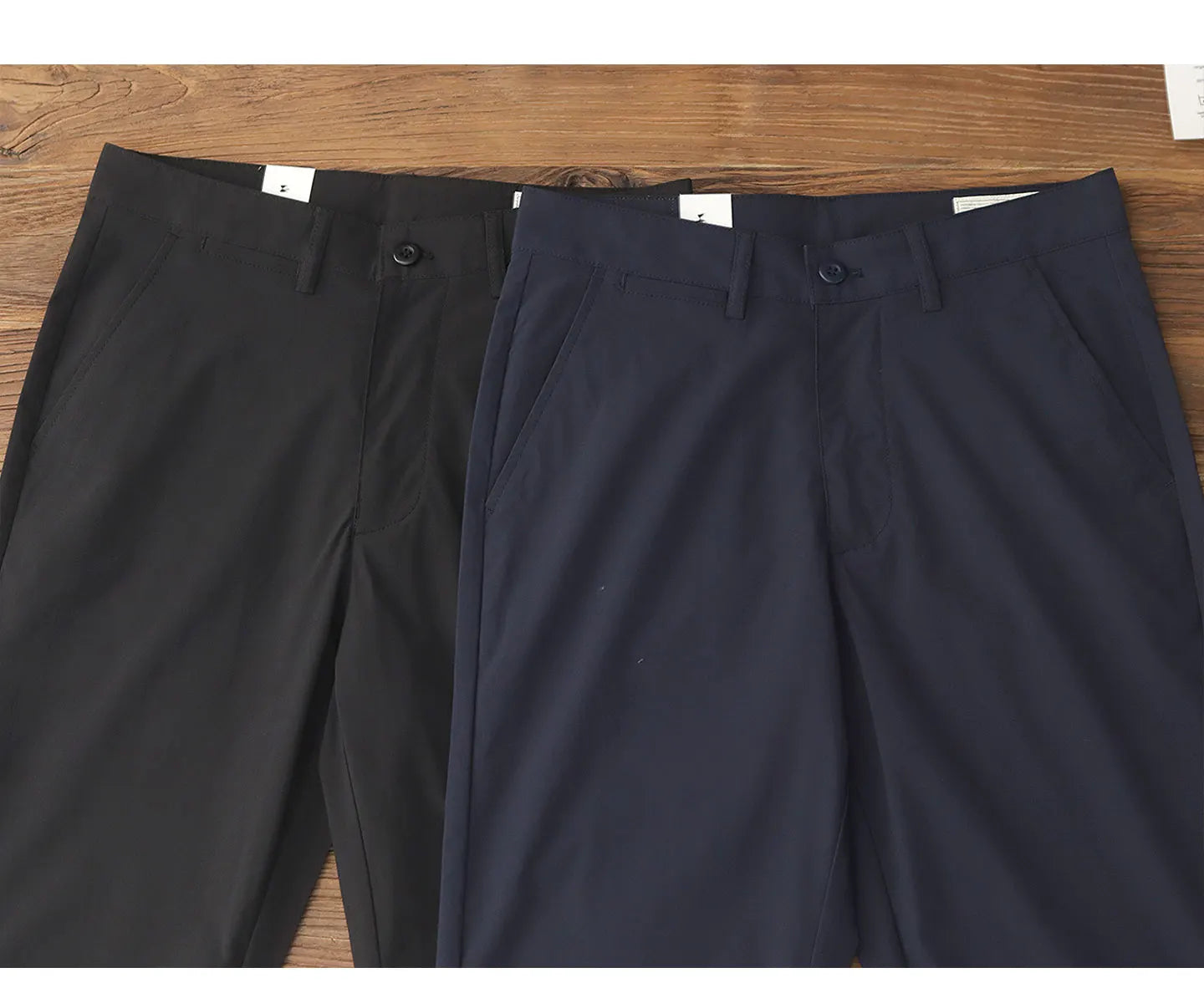 2025 Zomer Nieuwe Amerikaanse Retro Dunne Sneldrogende Chino Broek Voor Heren Eenvoudige Koele Casual Zakelijke Rechte Broek