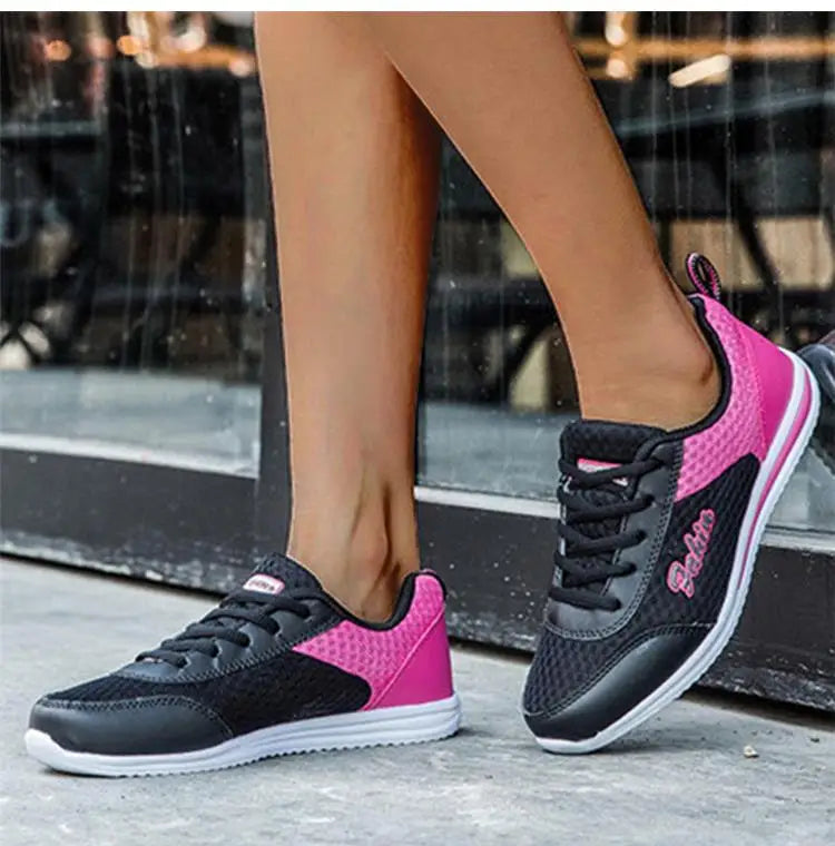 Women's Sneakers 2025 New Fashion Platform Shoes Women Trainers Casual Sneaker Woman Lace Up Womens Sneakers Tenis Feminino