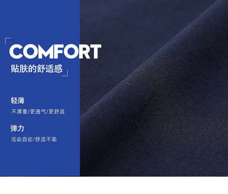 Stretchable Men's Dress Pants, Classic Trousers for Versatile Wear, Comfort & Style Combined Sizes 28-40