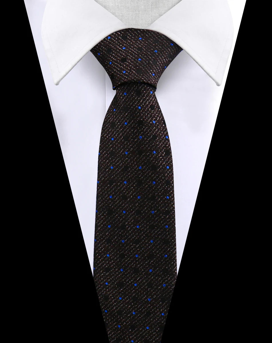 Men's Luxury Paisley Necktie Floral Wedding Style Business Tie Polyester 146x7.5cm Gift for Adult Male Occasions