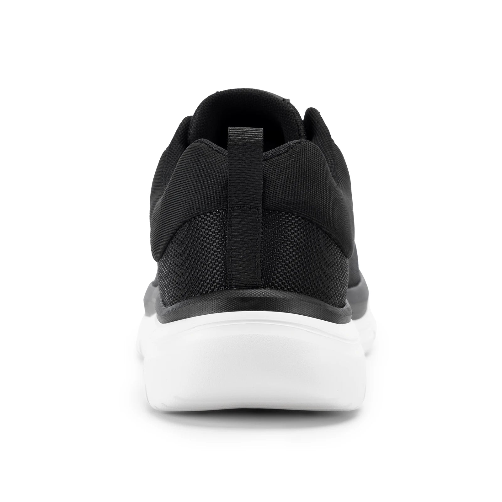 Men's Wide Width Thick Sole Walking Shoes - Lightweight And Breathable Sneakers For Plantar Fasciitis Pain Relieve