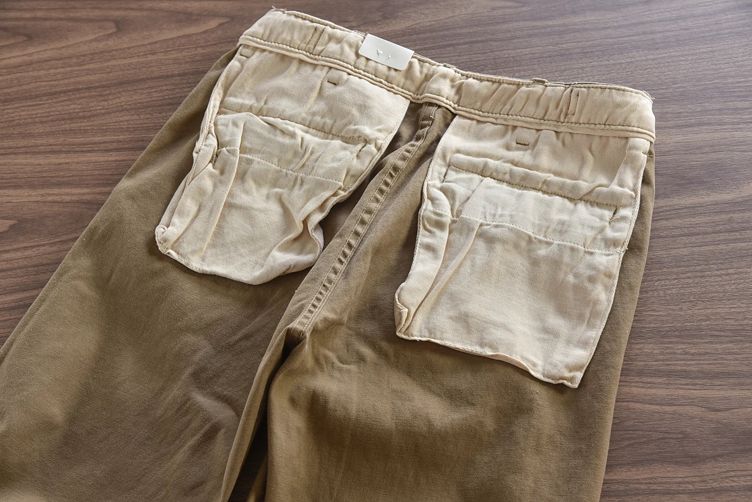 Herfst en winter Nieuwe Amerikaanse retro geweven twill zware cargobroek Heren eenvoudige 97% katoen gewassen casual rechte broek