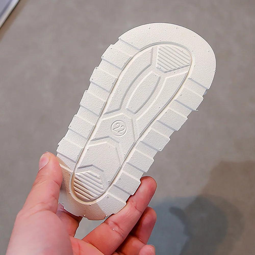 Korean Style Summer Sandals For Girls Luxury Pearl Flower Children's Beach Shoes Ergonomics Soft-soled Kid's Girl Sandals