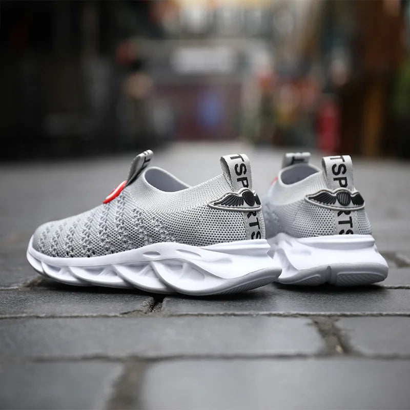 Unisex Summer Children Shoes Sport Sneakers Breathable Casual Shoes Mesh Net Cloth Kids' Sports Flat Sneakers
