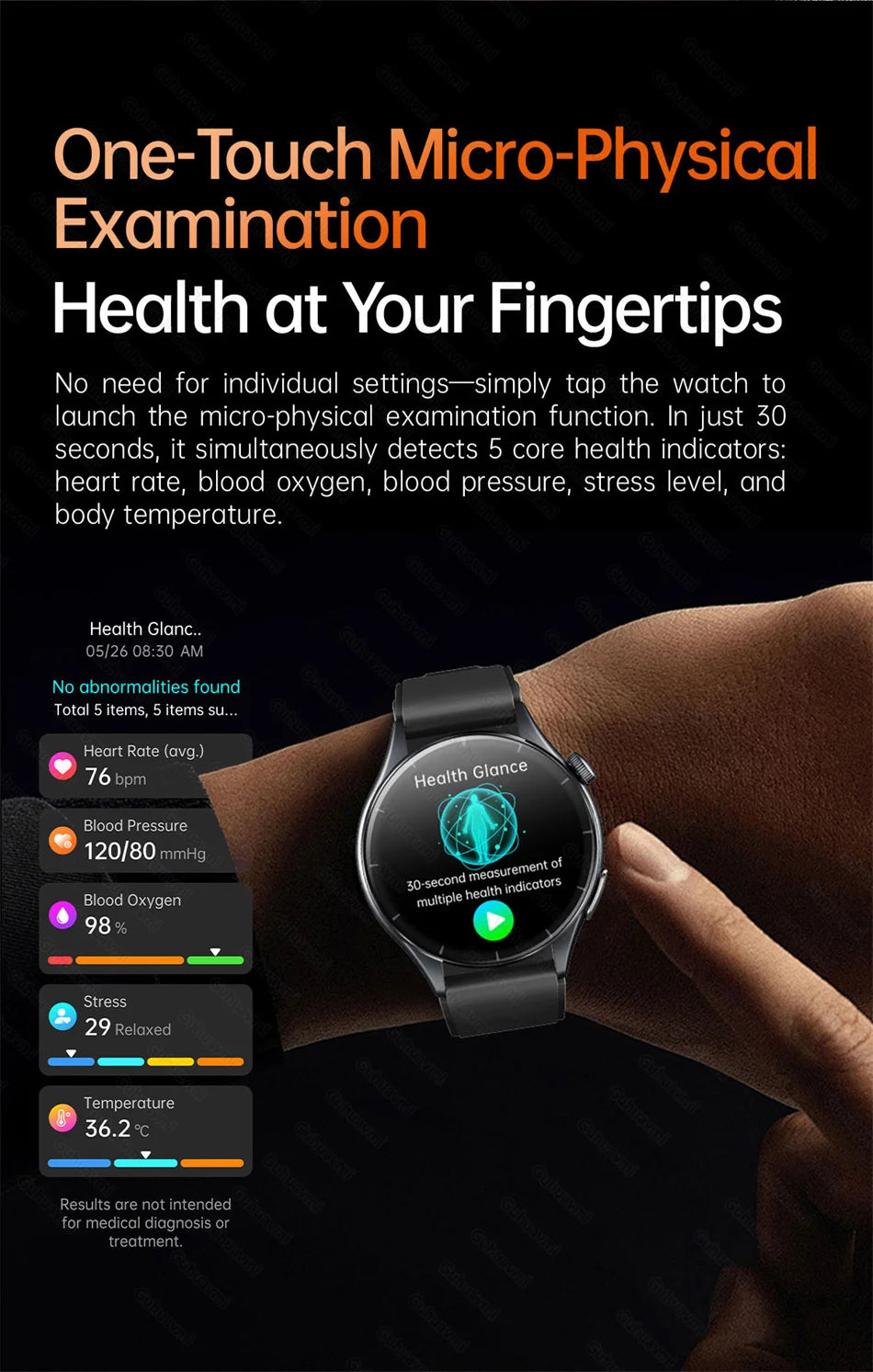 2025 Nieuw Smart Watch NFC ECG+PPG Bloedzuurstof Urinezuur Bloeddruk Saffier Smartwatch Heren - Compatibel met Samsung Galaxy, Xiaomi en Huawei IOS