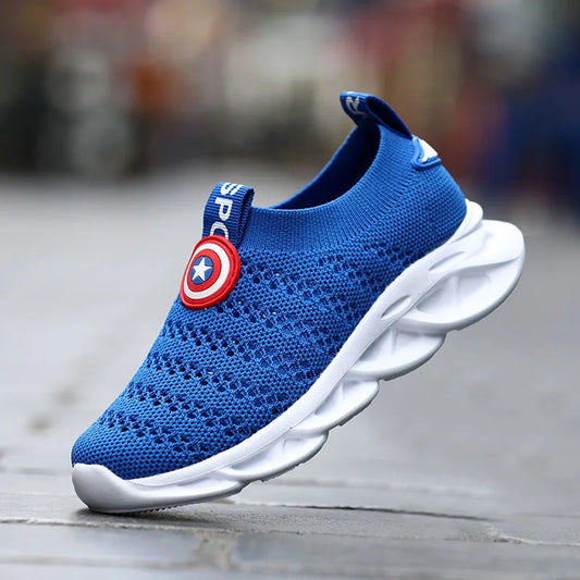 Unisex Summer Children Shoes Sport Sneakers Breathable Casual Shoes Mesh Net Cloth Kids' Sports Flat Sneakers