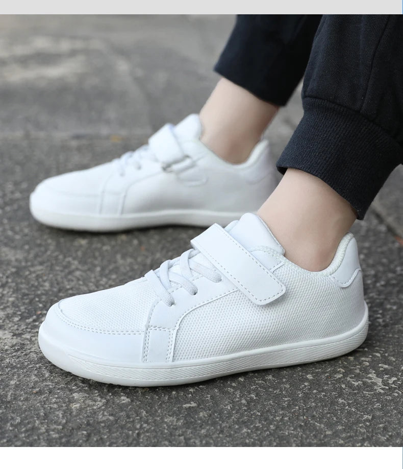 Ademende blotevoetenschoenen, lichtgewicht gebreide sneakers voor sporten, hardlopen, tennis, brede neus, alle leeftijden, volwassenen, kinderen, maten nul drop