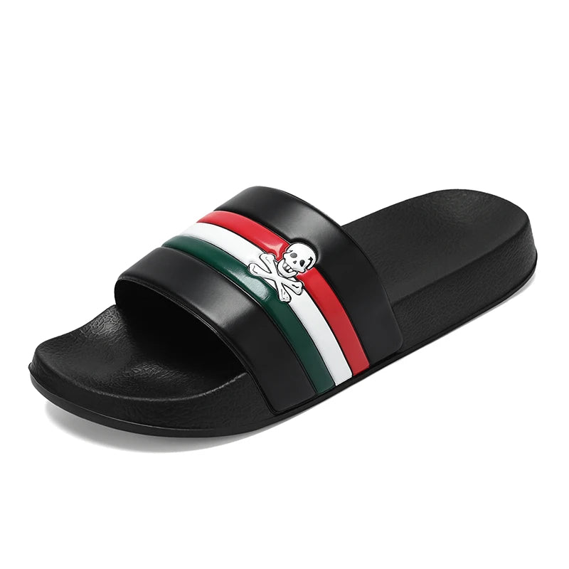 Designer Style Men Summer Casual Slippers Comfortable Swimming Pool Water Sandals Fashionable Youth Walking Slides