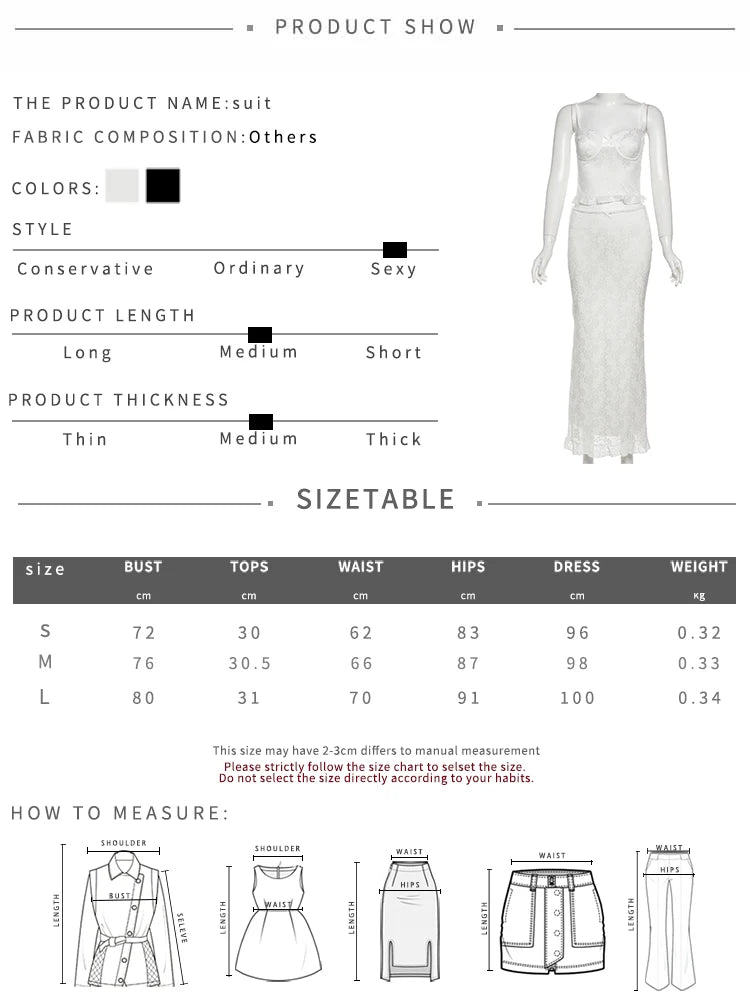 Dames Mesh Patchwork 2-delige Set Dames Doorzichtige Rugloze Camisole Tops + Jacquard Skinny Lange Rokken Bijpassende Elegante Pakken